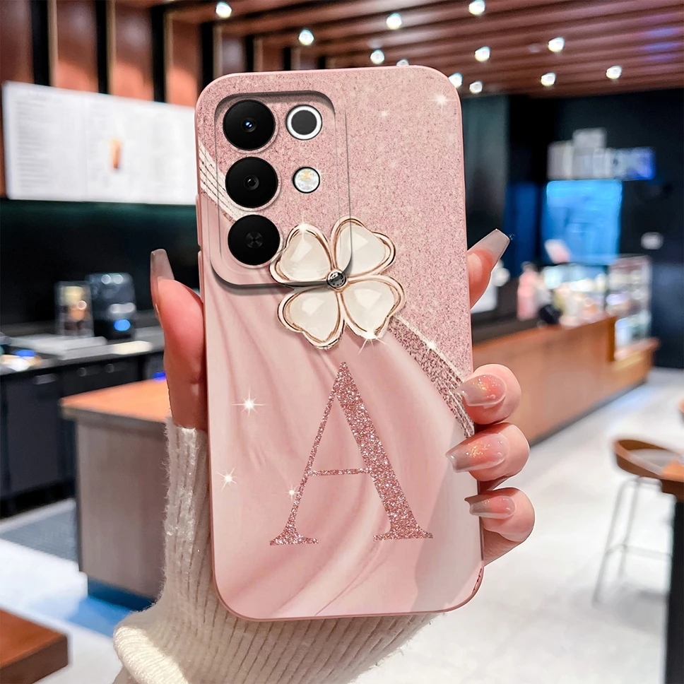Funda de teléfono para Realme C85 Pro, Funda protectora con letras de corona a la moda para Realme C 85, Funda anticaída de silicona líquida suave - imagen 4