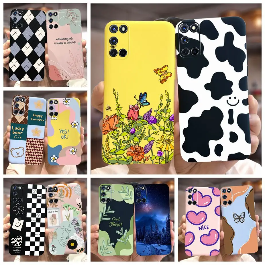 Funda con patrón de arte único para Oppo A52, A72, A92, funda de teléfono de silicona suave para Oppo A72 A 52, 72, 92, OppoA52, OppoA72, Coque parachoques