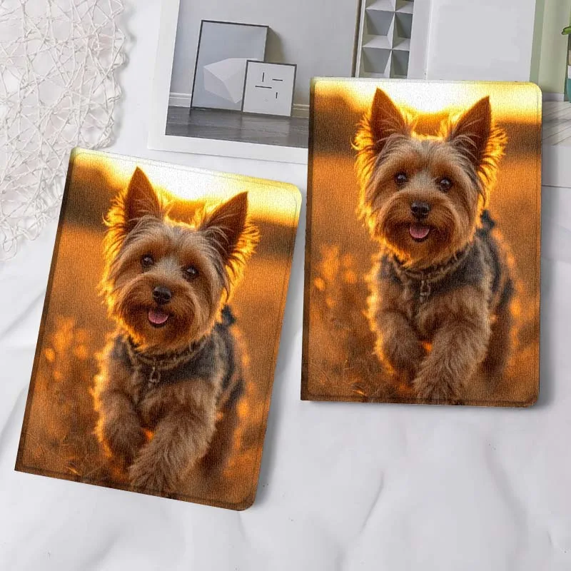 Lindo patrón de arte de perro mascota para Lenovo Xiaoxin Pad Pro Tab M10 K10 Plus 3. ° Y700 Gen 11 11,2 11,5 12,7 8,8 pulgadas funda para tableta