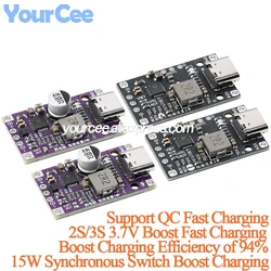 Módulo Elevador Batería Litio 3.7V 15W – Compatible 2S/3S QC