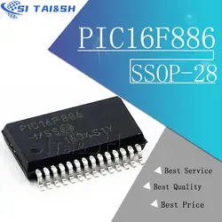 Microchip PIC16F886-I/SS – Microcontrolador SSOP-28 SMD