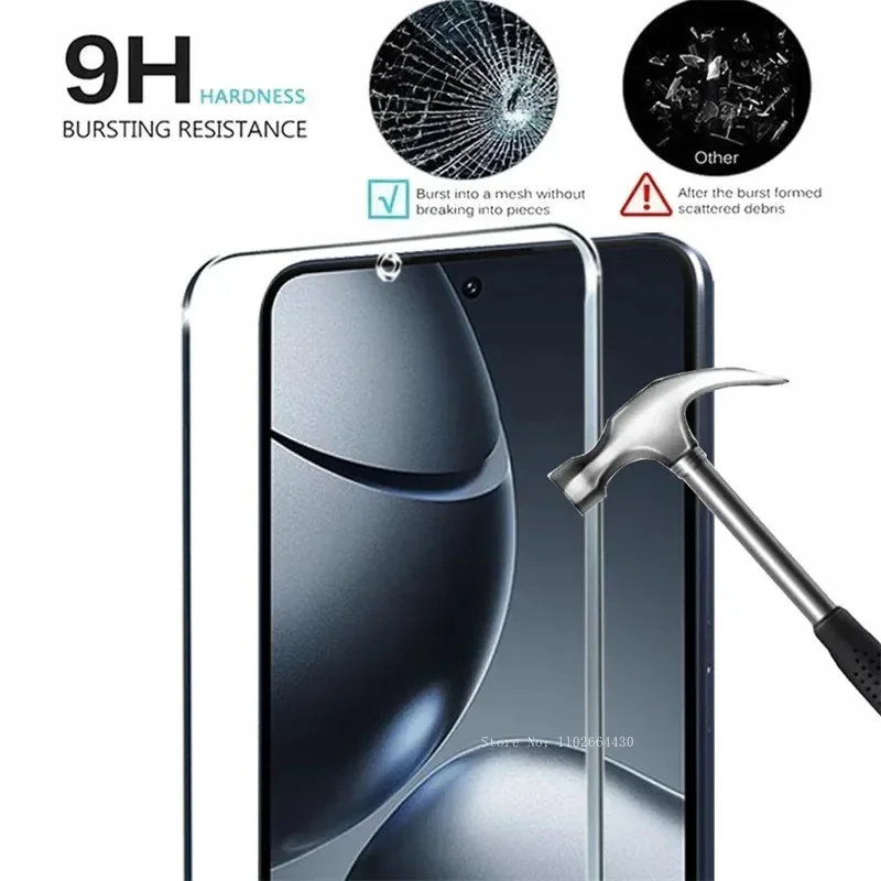 5 uds Protector de pantalla transparente para Xiaomi 14T 13T 12T 11T 10T Pro HD vidrio templado para Xiaomi 14 13 12 11 Lite vidrio de cubierta completa - imagen 2