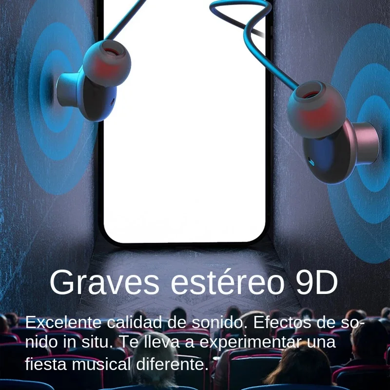 Auriculares Inalámbricos Deportivos con Micrófono, Cascos Bluetooth para Hacer Deporte - imagen 4