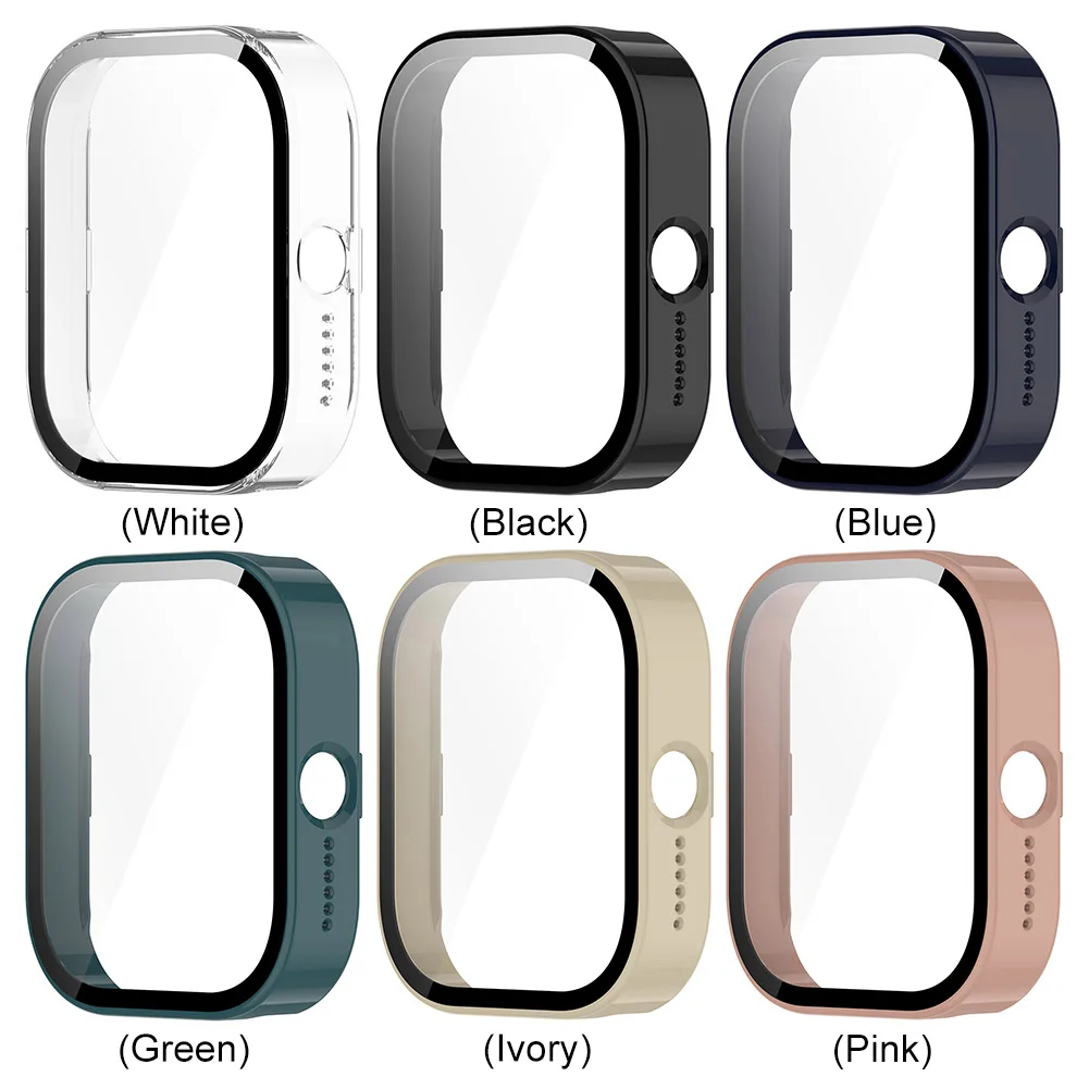 Funda protectora con funda protectora de vidrio templado, carcasa protectora de pantalla antiarañazos para CMF de Nothing Watch Pro, accesorios - imagen 2