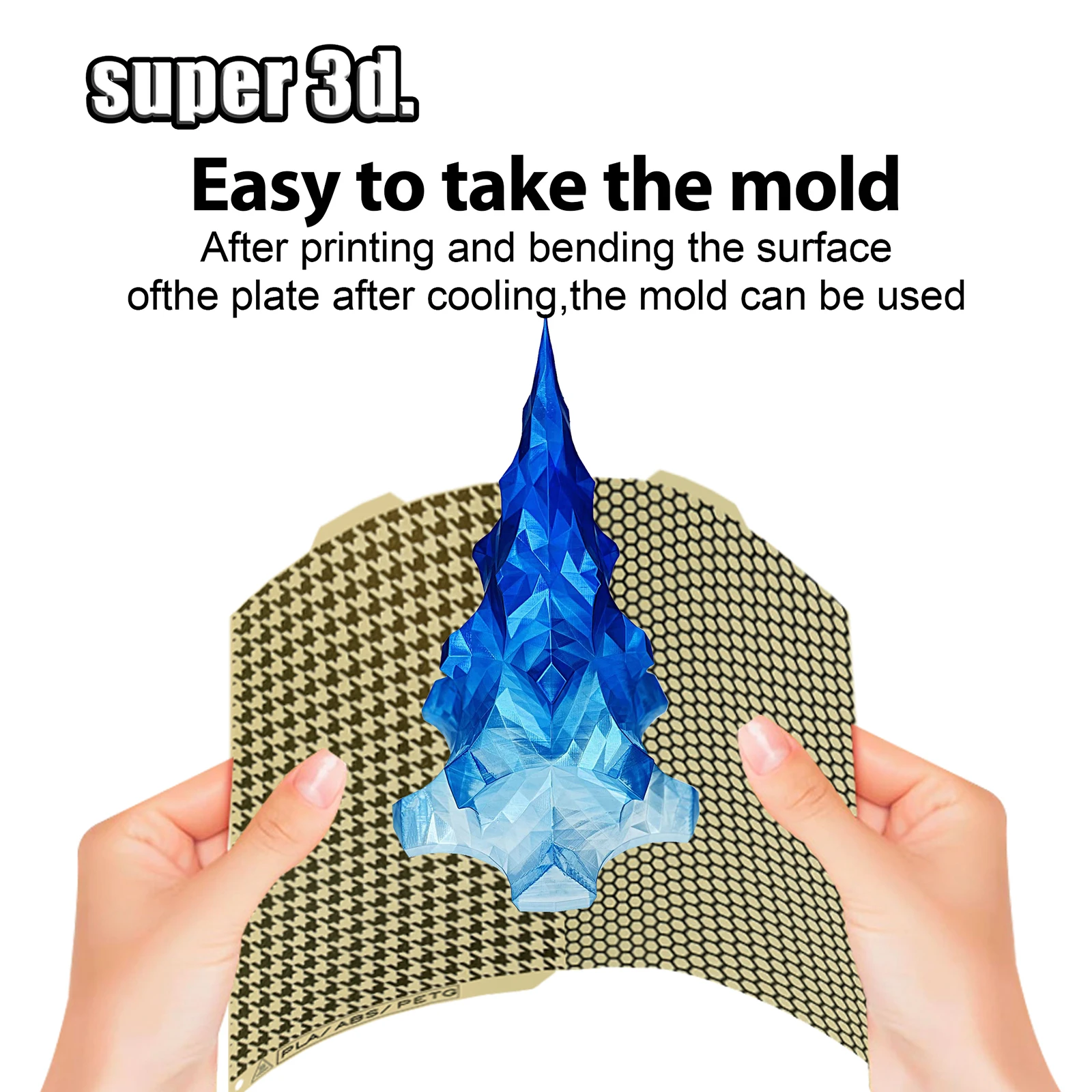 Bambu Lab A1 Mini placa de construcción PEY PEO PEI cama de panal hoja de acero de resorte hoja de Pei 184x184 placa de bambú para Bambulab impresión 3D - imagen 5