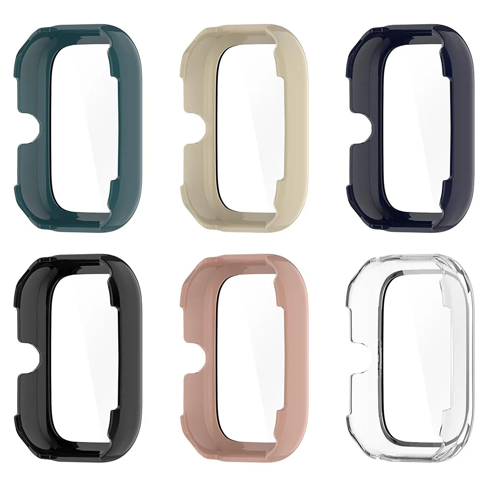 Funda de reloj PC con funda protectora de vidrio templado, marco de cobertura completa anticaída, antiarañazos para Honor Choice Haylou Watch - imagen 4