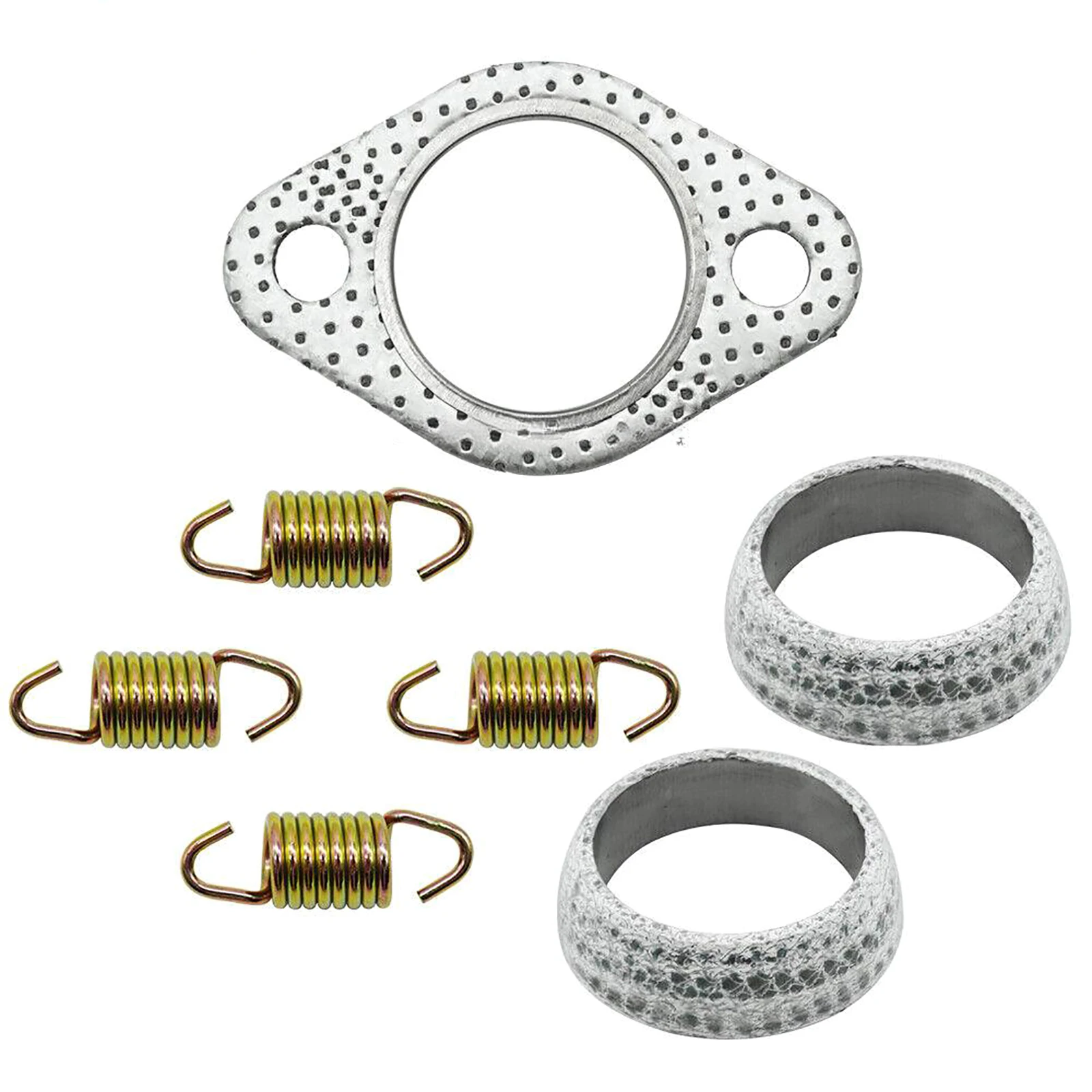 Kit de reconstrucción de resorte de junta de silenciador de escape para Polaris Hawkeye 300 para Ranger 500 400 para Sportsman 400 450 500 3085075 5240898 - imagen 3
