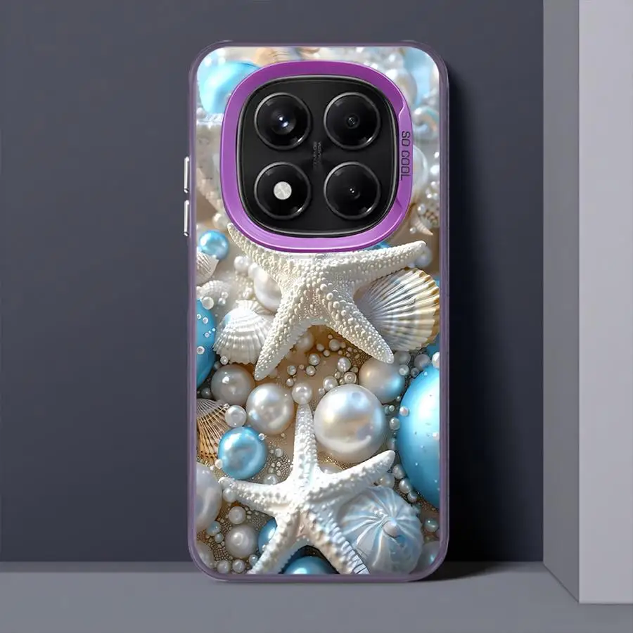 Funda trasera de teléfono para Xiaomi Redmi Note 10Lite 11s 9s 13 12 11 10s 14 Pro Plus 12s carcasas subacuáticas coloridas - imagen 2