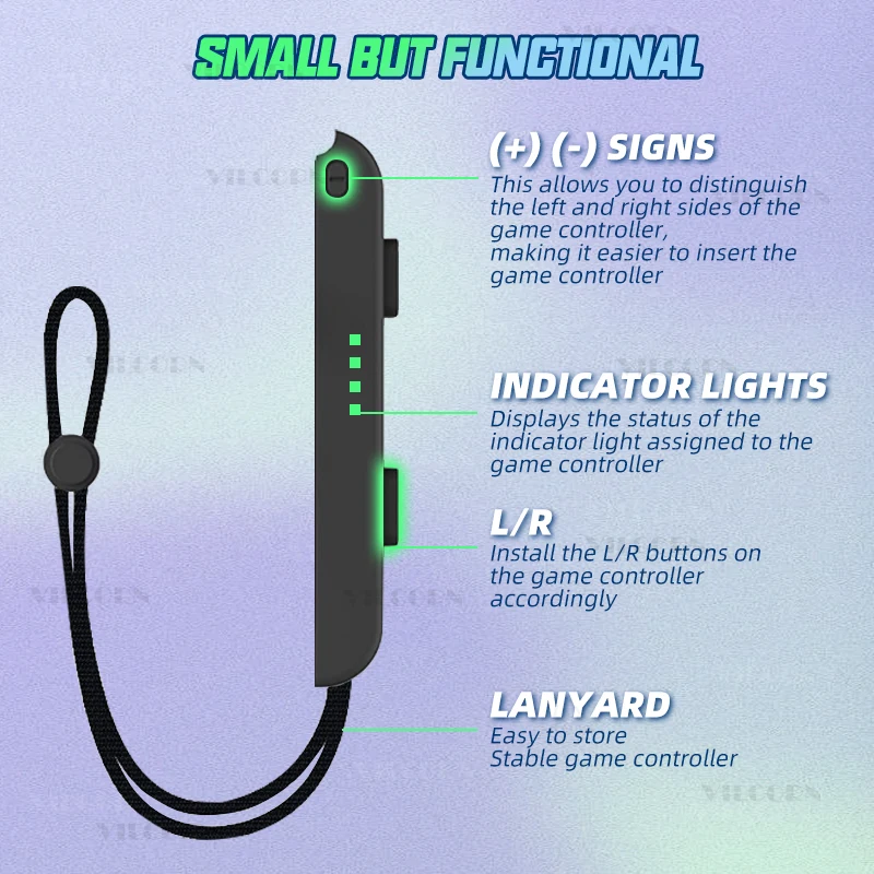 VILCORN 1 par de correas de muñeca compatibles con Switch y correa Joycon OLED para accesorios de juego Just Dance - imagen 3