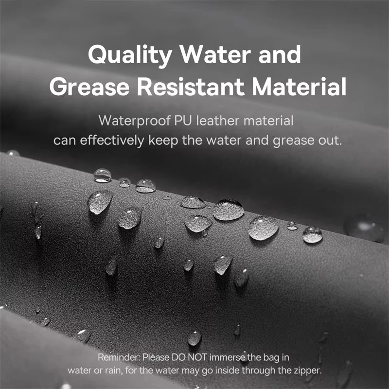 Bolsa de teléfono Baseus, bolsa organizadora con cremallera, estuche de almacenamiento para iPhone 17 16 Pro Max, cargador de banco de energía Samsung, bolsa de accesorios digitales - imagen 4