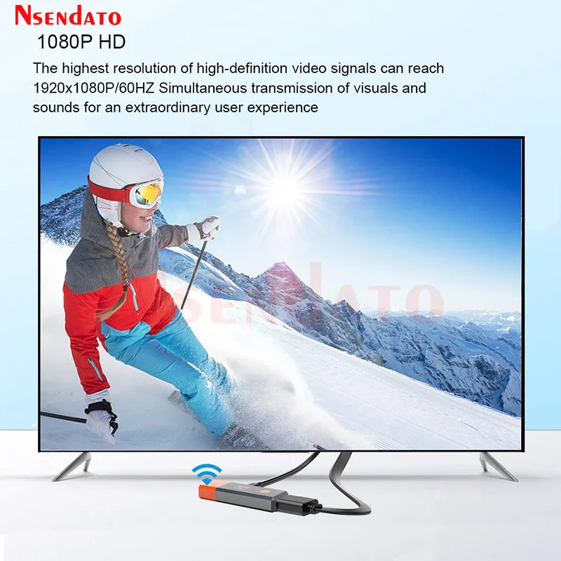 Transmisor Receptor HDMI Inalámbrico 1080P para TV y PS4 - imagen 4