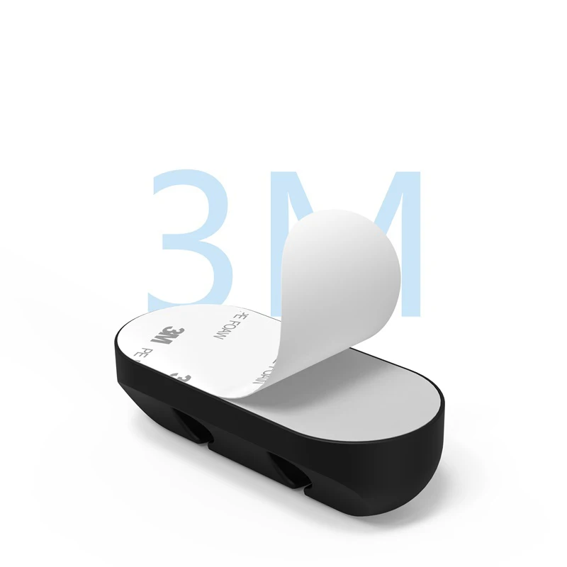 Organizador de cables, soporte de gestión de cables USB Flexible, bobinador de cables, Clips de silicona para ratón, auriculares, Protector de código de teléfono - imagen 4