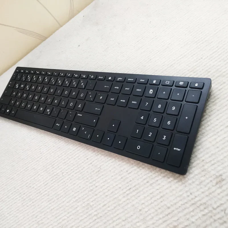 Juego de teclado y mouse inalámbricos 2.4G negro HSA-P003K HSA-P003M para diseño alemán HP - imagen 3