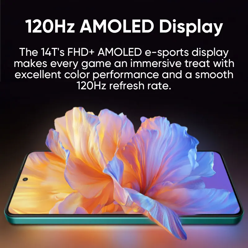 Versión global realme 14T Smartphone 5G MediaTek Dimensity 6300 Pantalla OLED de 6,67» Batería de 6000mAh Next AI Resistencia al agua IP69 - imagen 4