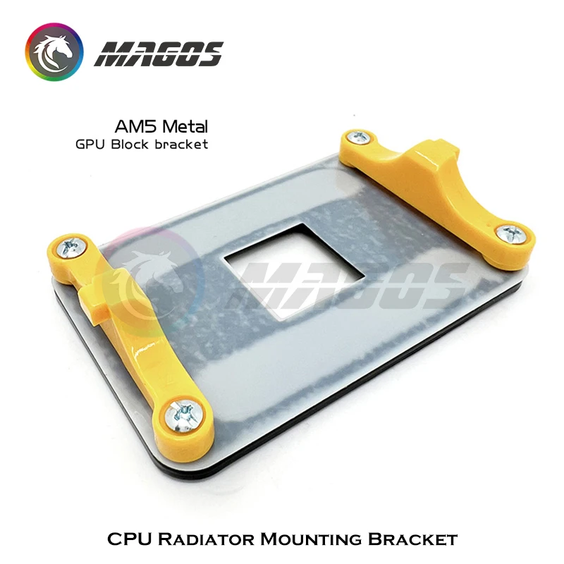 Hebilla de montaje de CPU AM5 1700 1200 115X 20XX 1366 AM3 AM4, Enfriador de agua de Metal de plástico, instalar placa trasera - imagen 5