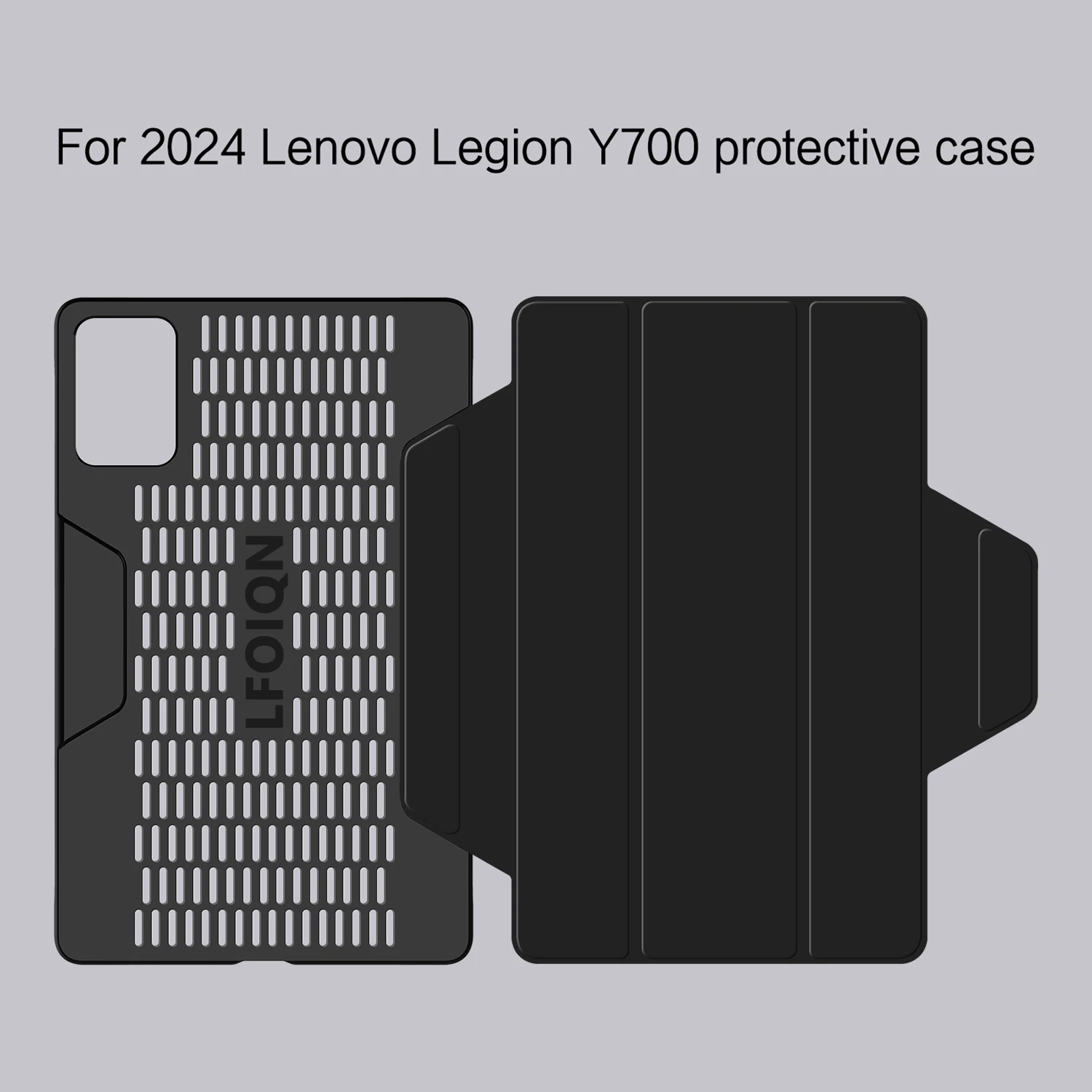 HWUEI para Lenovo LEGION Y700 2025 funda para tableta funda inteligente magnética desmontable para Legion Y700 2025 3. a generación 8,8 pulgadas TB321FU - imagen 2
