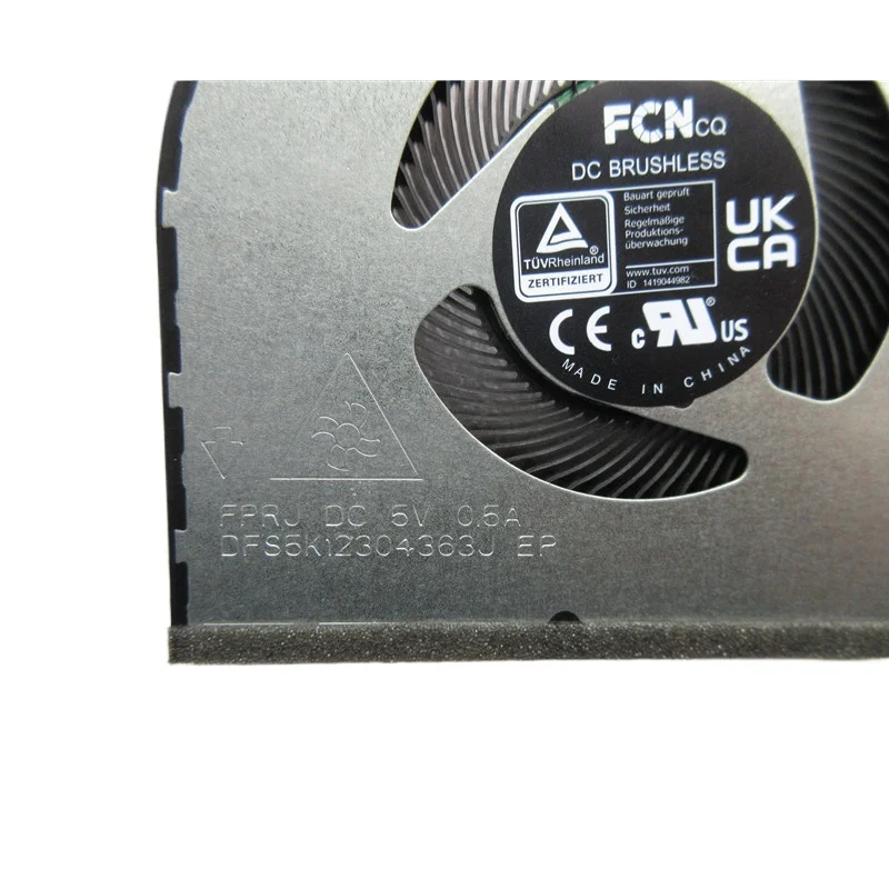 Nuevo ventilador de refrigeración de CPU para ordenador portátil Original para ACER Swift X SFX16 DC 280011 XF0 - imagen 4