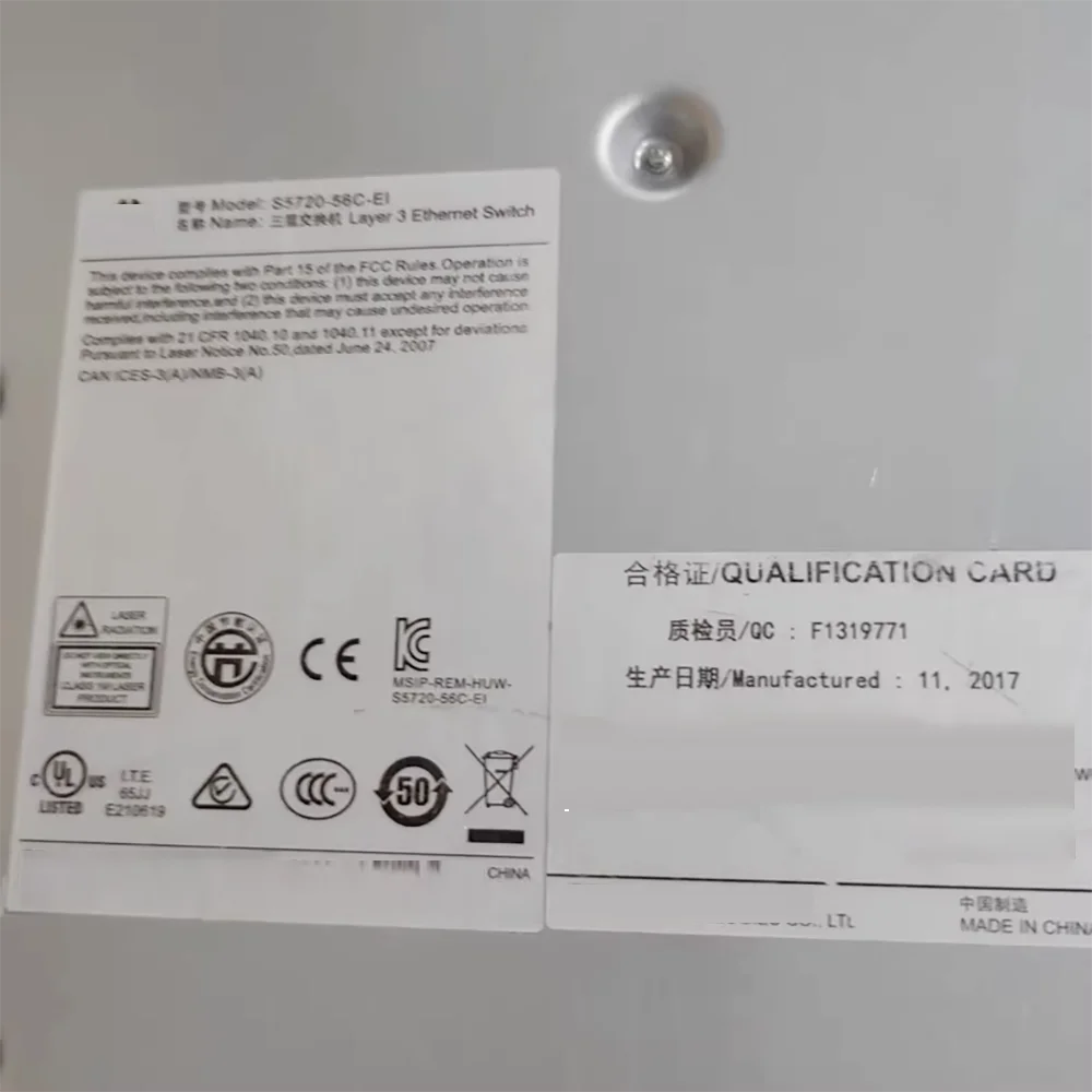 Para HUAWEI S5720-56C-EI 48 puertos Gigabit Ethernet 4 puertos SFP + 10 Gigabit Ethernet Switch - imagen 5