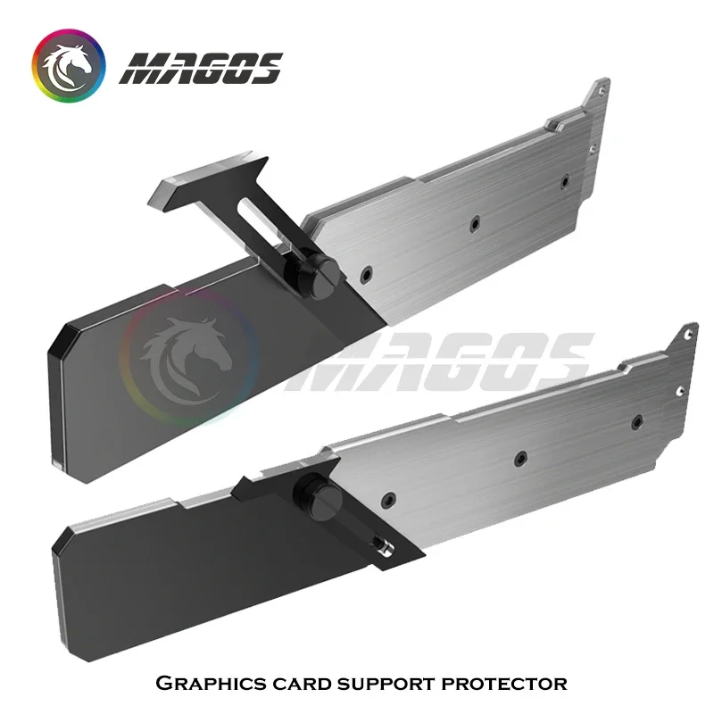 Soporte universal para GPU RGB Jonsbo, marco de soporte para tarjeta gráfica versión sinfónica de 5 V, soporte VGA luminoso, aluminio + acrílico, VC-3 - imagen 5