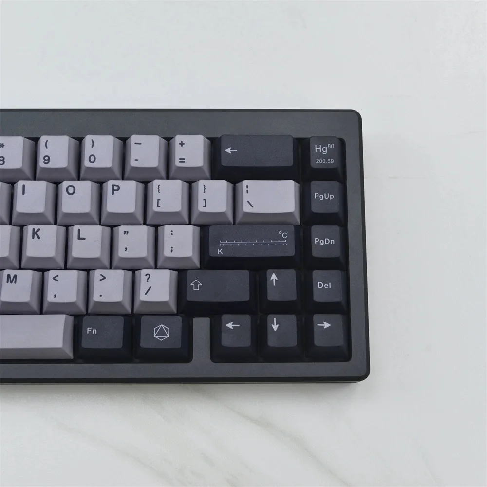 Cherry PBT Keycap Mercury 129 teclas, 5 caras Dye Sub Keycaps GMK Clone para Mx Switch, KIT de teclado mecánico GMK67 K500 GK61 - imagen 4