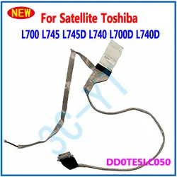 Cable LCD LED LVDS para Toshiba Satellite, Cable flexible para pantalla de vídeo, L700, L745, L745D, L740, L700D, L740D, DD0TE5LC050, 1 unidad, nuevo