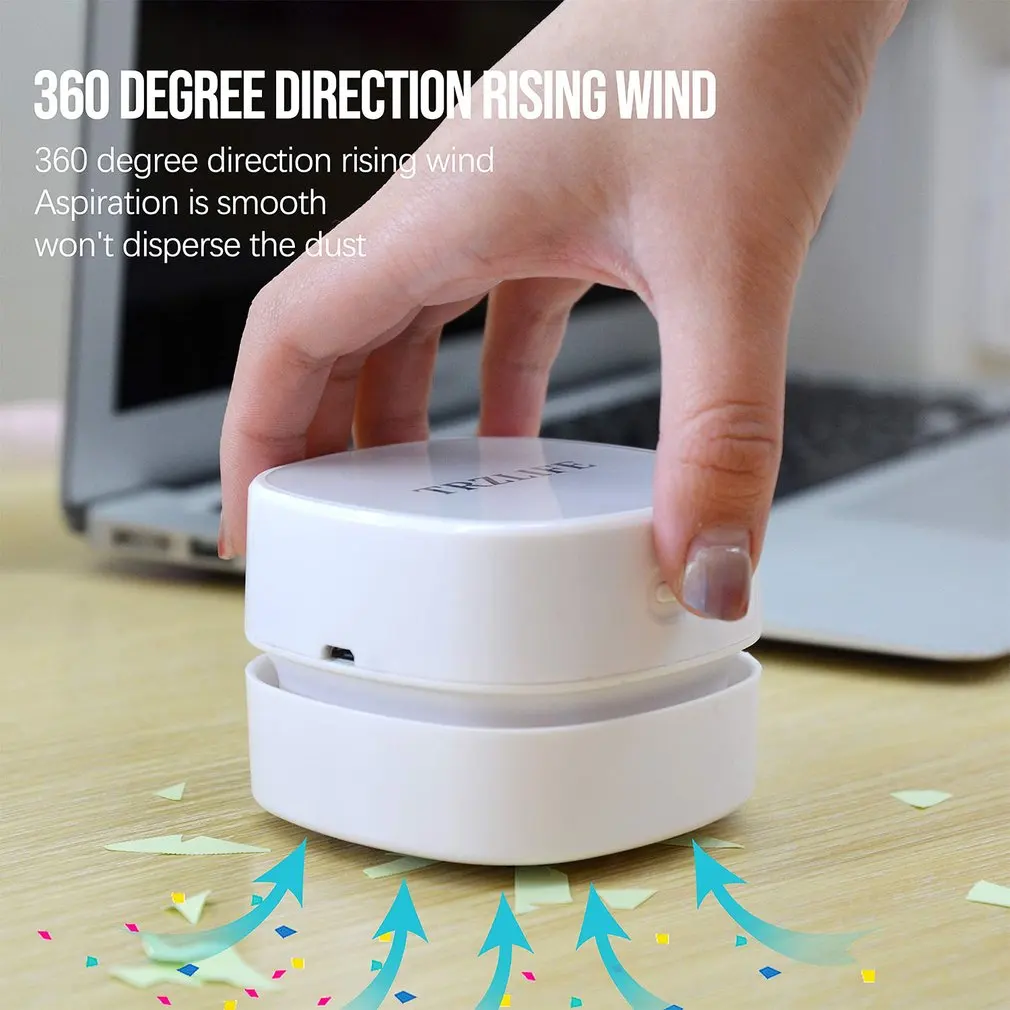 Miniaspiradora de escritorio portátil, herramientas de mesa de polvo para escritorio de oficina, barredora de mesa para el hogar, herramienta de limpieza, envío directo - imagen 2