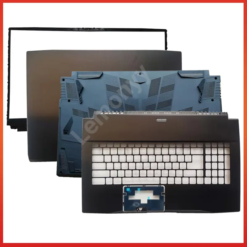 Nuevo para MSI GF75 Thin 8RC/8RD MS-17F1 MS-17F2 cubierta trasera LCD para portátil/bisel/reposamanos/funda inferior