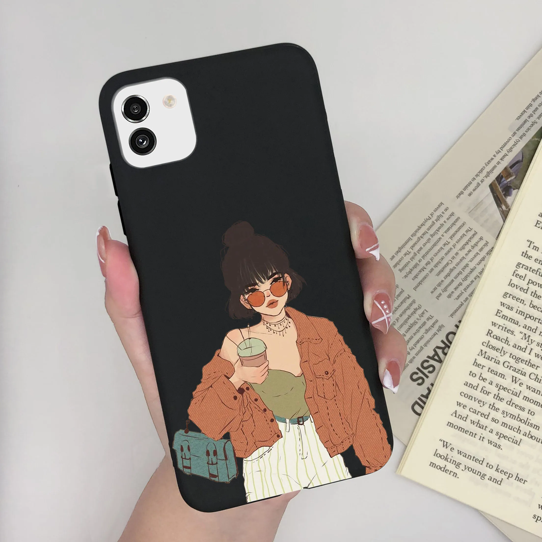 Para Samsung Galaxy A03 versión Global funda de silicona suave TPU amor corazón contraportada para Samsung A035F GalaxyA03 A 03 164MM Fundas - imagen 4