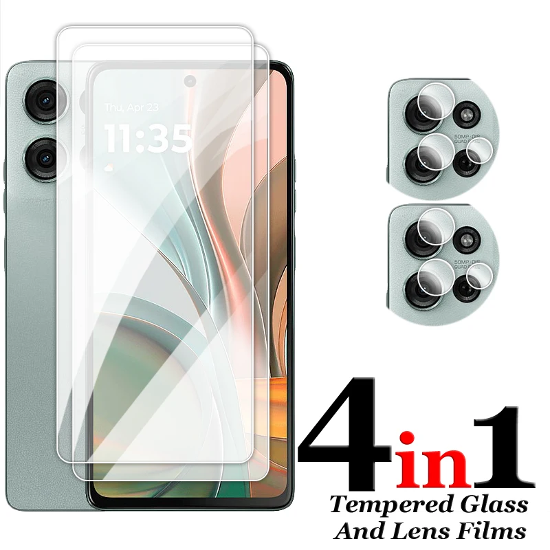 Protector de pantalla transparente HD para Moto G75, cristal templado de 6,78 pulgadas para Motorola Moto G75 5G - imagen 3