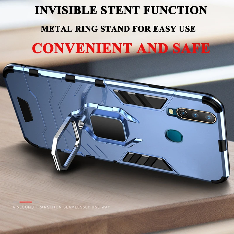 Funda armadura a prueba de golpes para VIVO Y31 2021 Y51 2020 Y11 Y12 Y15 Y17 2019 Y19 V17 Neo V20 SE V21E S9 S9E S10 Pro 4G 5G - imagen 5