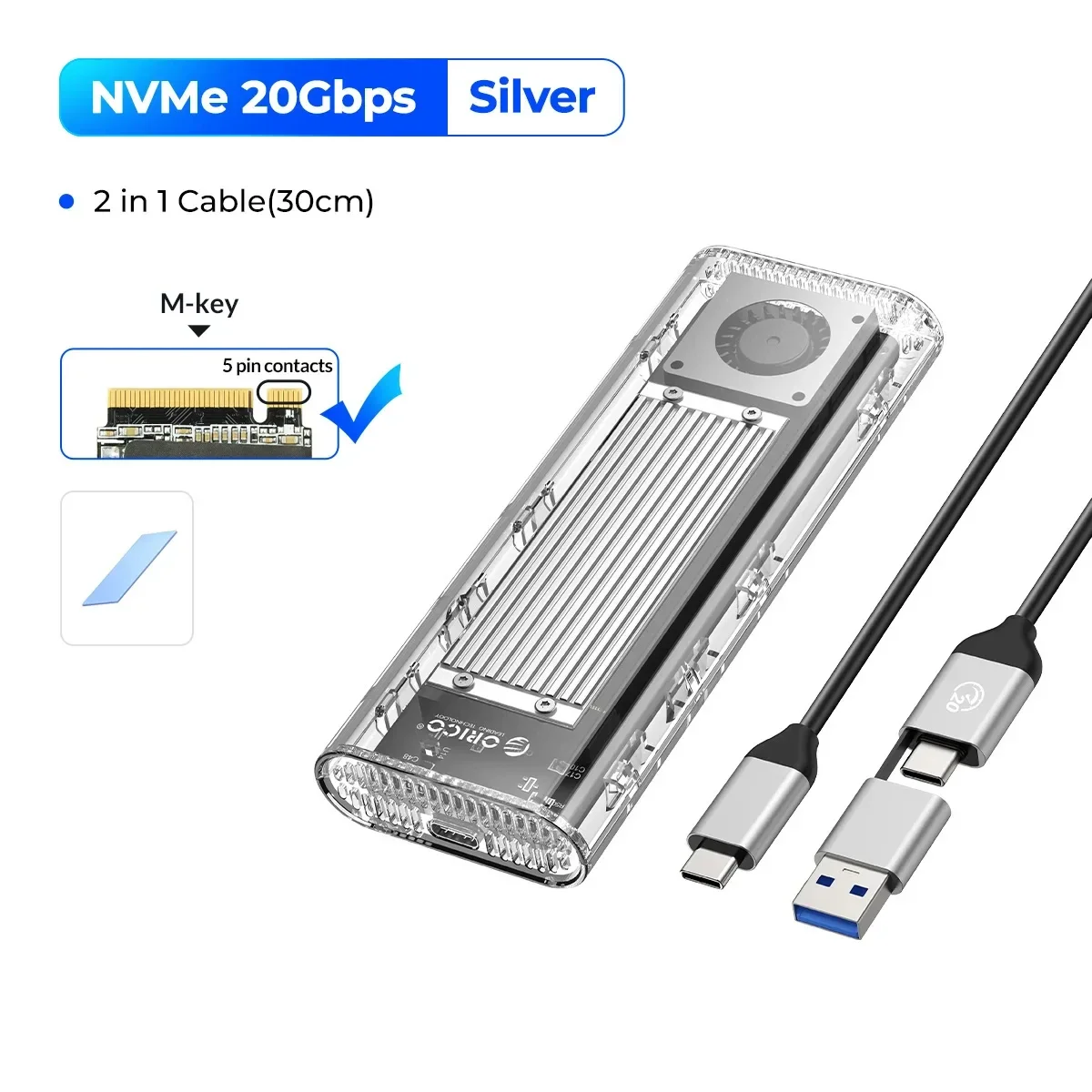 20Gbps Silver