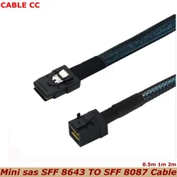 Cable Mini SAS 200 a SFF-8643 – Servidor Disco Duro RAID