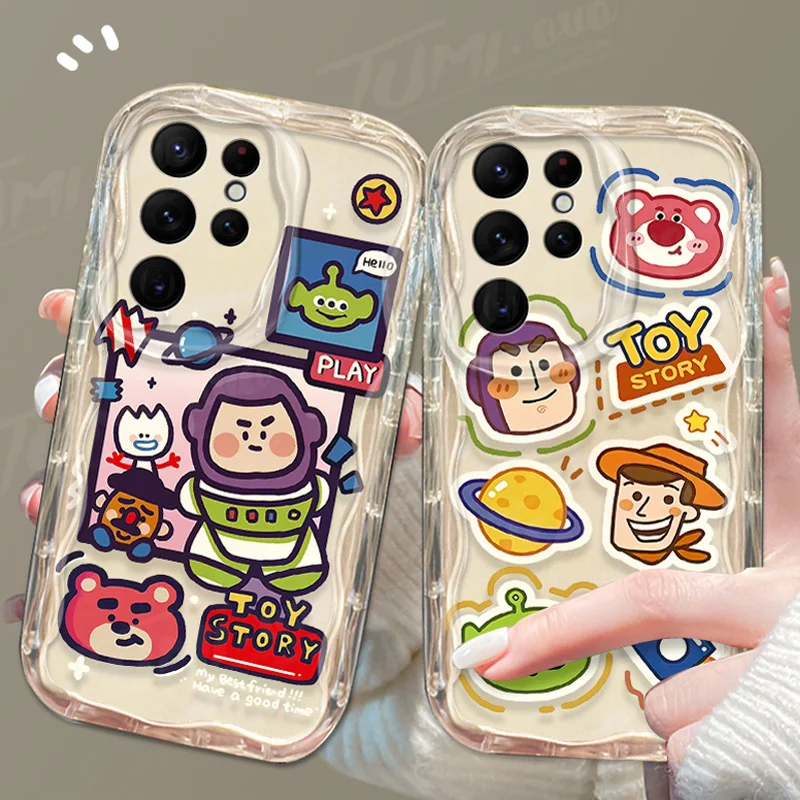 Funda de silicona de Disney Toy Story 3D Wave para Samsung Galaxy, A54, A34, A24, A14, A13, A53, A33, A73, A23, A52, A52S, A32, A22, A12, A51, A71 - imagen 2
