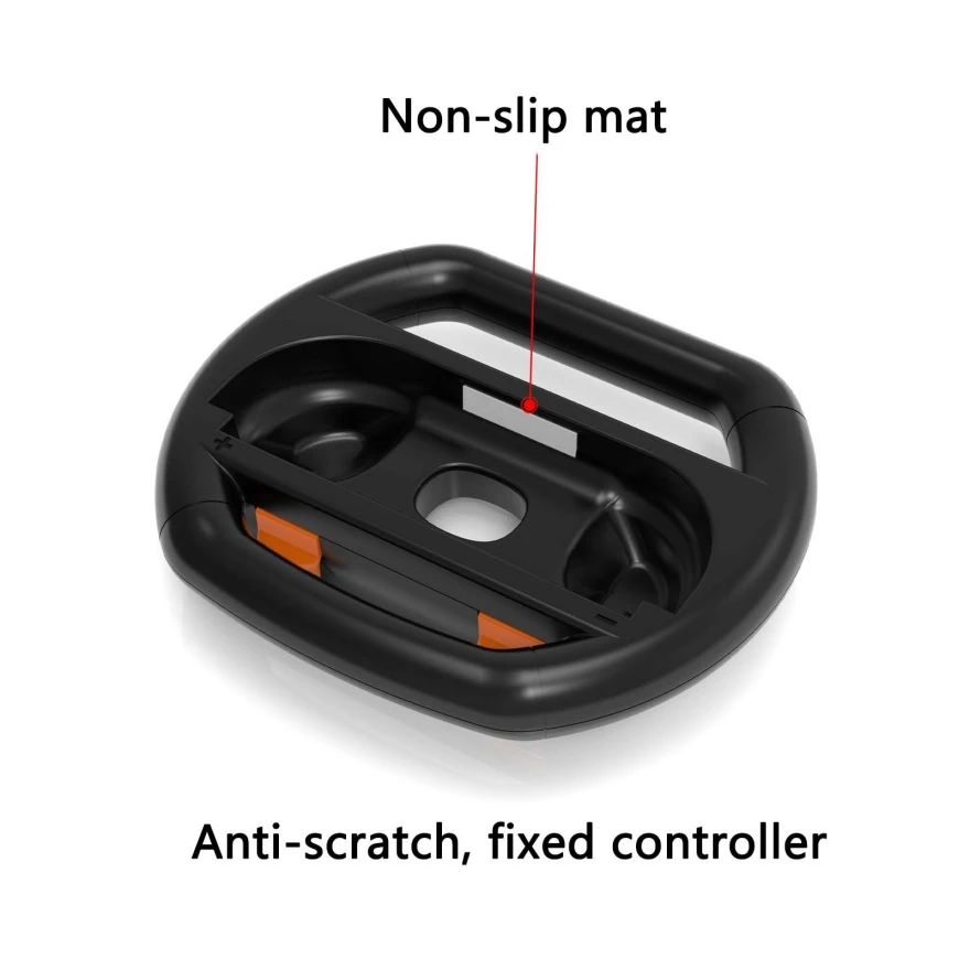 Mango de volante para Switch 2, controlador JoyCon, empuñadura para Gamepads NS2, accesorios para juegos de carreras de coches Kart, 2 uds. - imagen 2