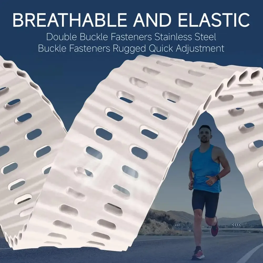 Correa oceánica para Zeblaze Vibe 8 7 7 Pro 7 Lite, pulsera de silicona de 22mm para Zeblaze Stratos 4 3 2 Ultra/Beyond 3 Pro/GTR 3Pro - imagen 4