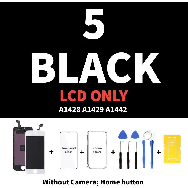 5 Black LCD Only