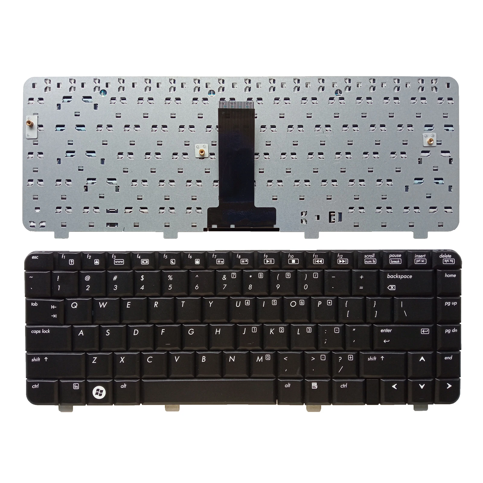 Teclado para portátil estadounidense para Hp DV4 1000 1100 1200 2000 570755 -161 573117 -161 NSK-H570U 9J.N8682.70U