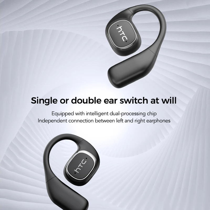 Traductor HTC NE11 Bluetooth 6,0 OWS auriculares inalámbricos auriculares de traducción pantalla táctil a todo Color batería de larga duración - imagen 3