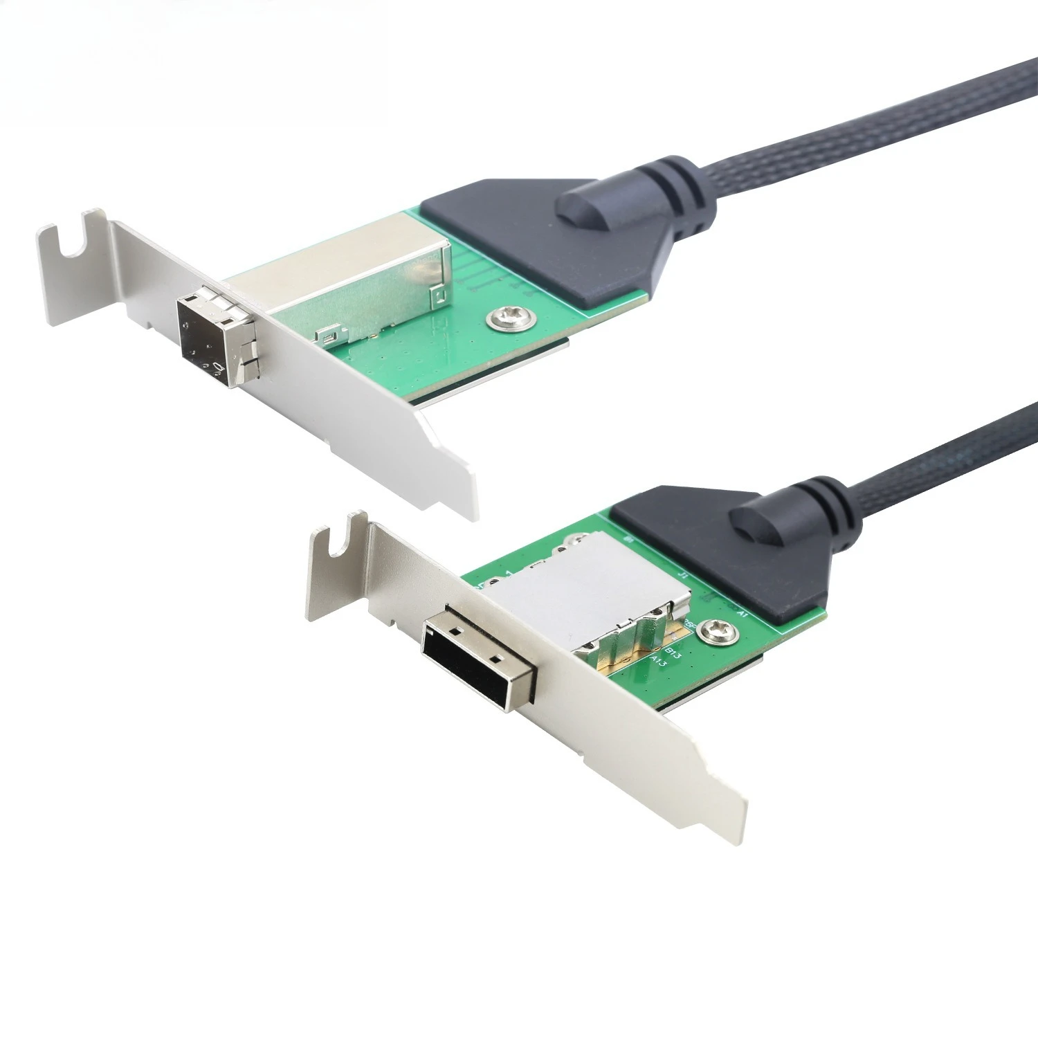 Mini SAS HD SFF-8088 hembra a servidor SAS HD 8644 hembra Cable de conversión de alta velocidad superpuesto longitud 0,5 M - imagen 3