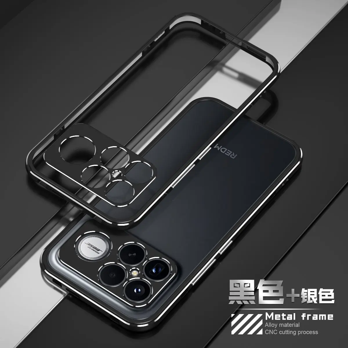 Für Xiaomi POCO F8 Ultra Hülle Deluxe Metallrahmen Linsenschutzhülle, stoßfester Stoßstange für Redmi K90 Pro Max Funda - imagen 2