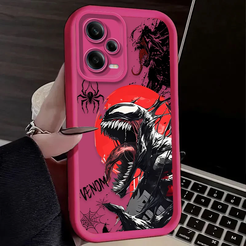 Funda Marvel Blood Moon Venom para Xiaomi Redmi Note 13 14 12 11 Pro Plus 5G 14S 12S 11S 10S 10 9 Redmi 14C 13C 12C 12 4G - imagen 5