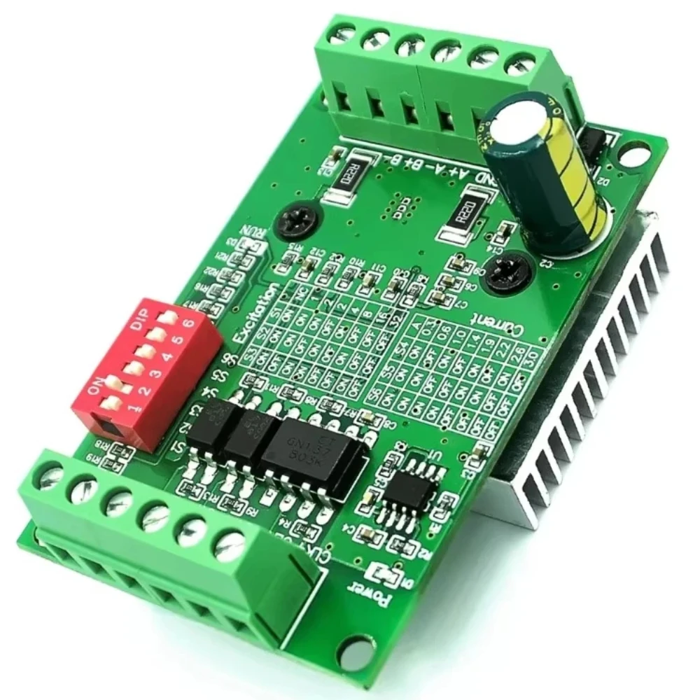 Placa controladora de controlador de Motor paso a paso TB6560 3.5A, 10V-35V, Control redondo CNC, protección contra sobrecorriente de calor de bajo voltaje - imagen 2