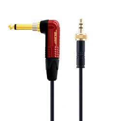 Mogami Cable Audio Instrumento 3.5mm Estéreo con Bloqueo a 6.35mm