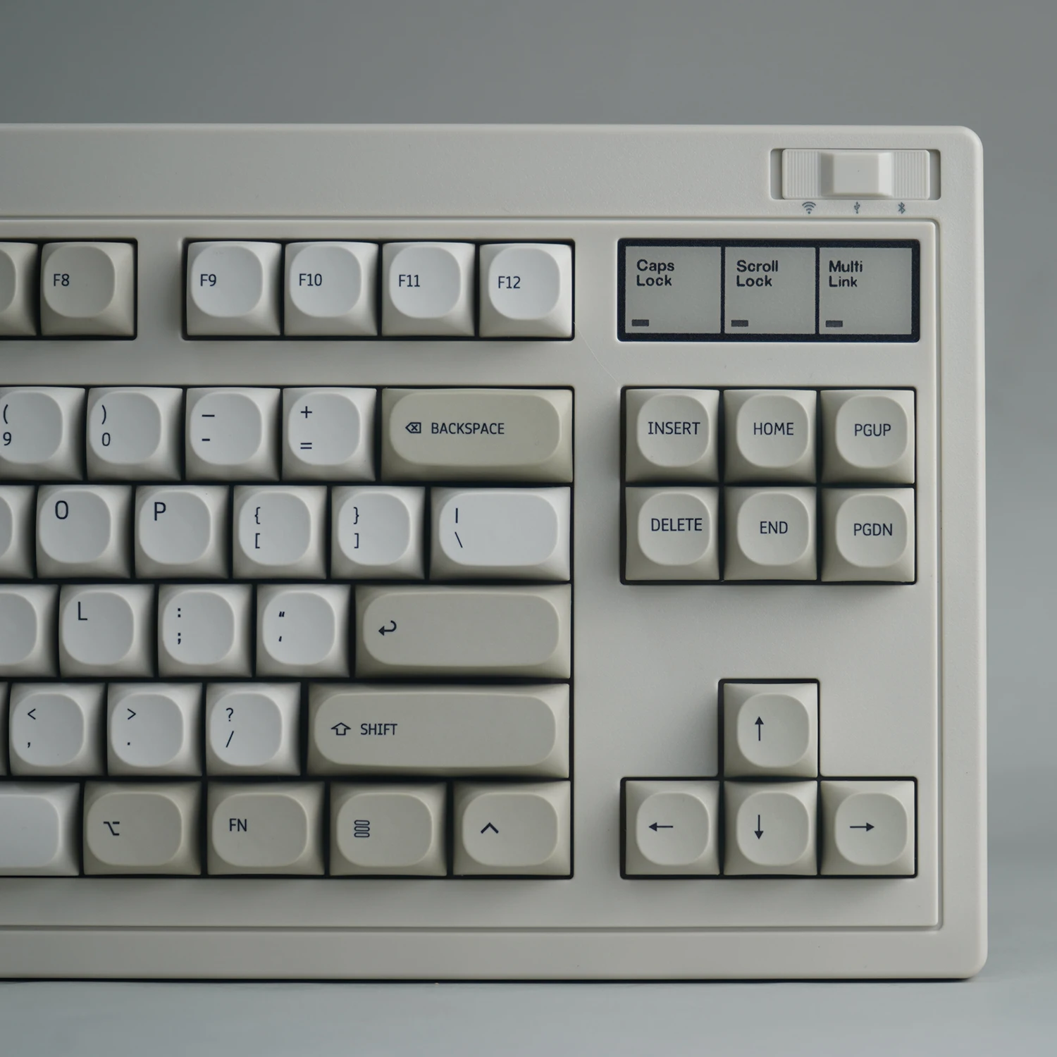 Teclas Retro de altura MA, teclas PBT Dye Sub, 131 teclas, teclas minimalistas para interruptor ISO Cherry MX, Teclado mecánico para juegos GMK - imagen 5