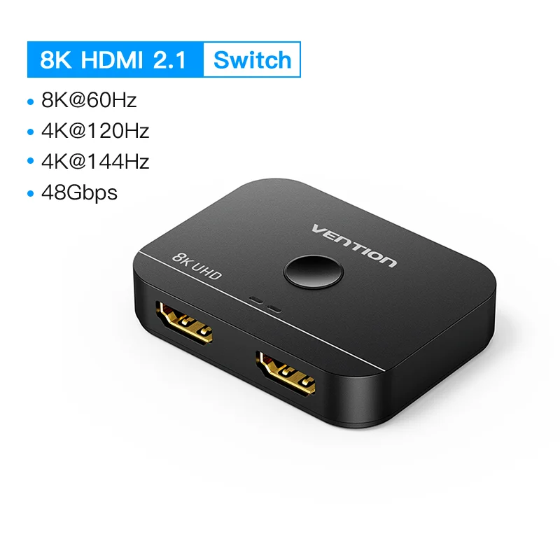 8K HDMI 2.1 Black