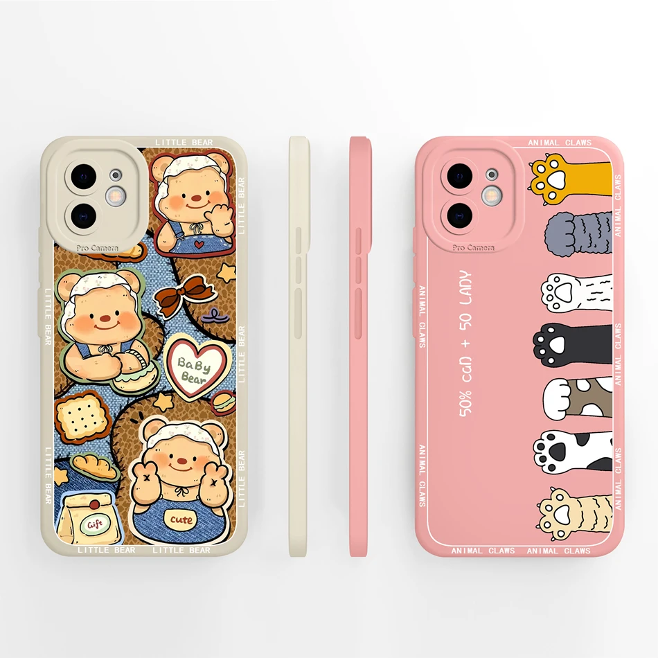 Para iPhone 11 Pro Max Funda de lujo mariposa suave silicona líquida anticaída Funda de teléfono de alta calidad para iPhone11 Capa ligera - imagen 3