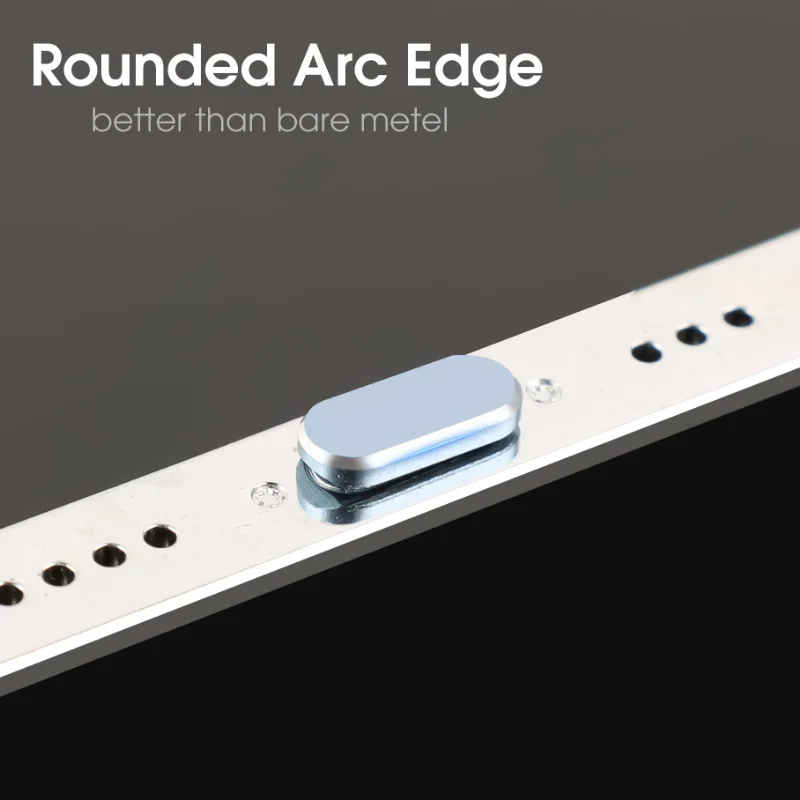 Enchufe antipolvo de aleación de aluminio para iPhone 14 13 12 Pro Max 11 Mini XR 8 Plus iPad AirPods Apple Series Lightning Port Cover, 4 Uds. - imagen 5