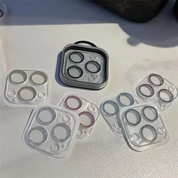 iPhone Protector Lente Cámara Pro Max – Cristal Brillante Rojo