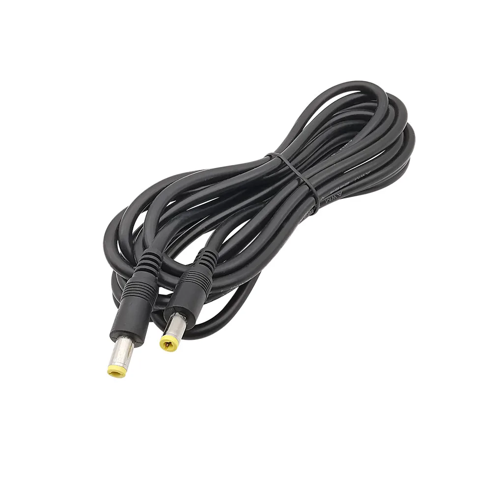 Cable de extensión de alimentación CC 5,5x2,5mm macho a 5,5x2,5mm conector de alimentación macho para tira de LED Cable de extensión de cámara CCTV - imagen 5