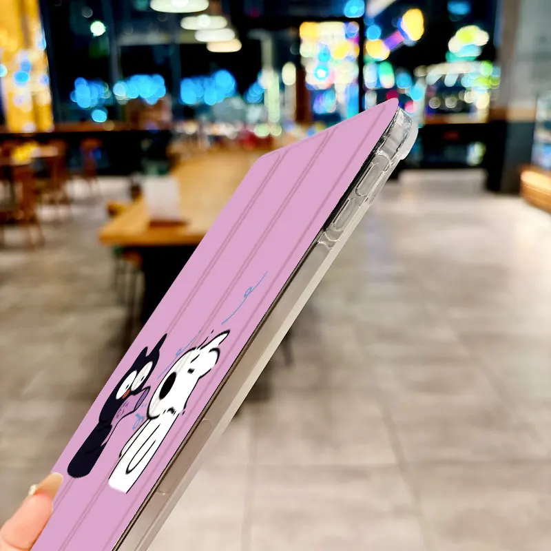 Funda de tableta para cachorros, secador de pelo para iPad pro 10/11 pulgadas 2020/6/7th /8th /Air 3rd/Air 4th/9th gen/Air 5th Gen 2022/Air 11 Anti-dro - imagen 5